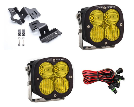 Chevrolet | GMC Trucks 2014-2018 A-Pillar Light Bracket Kit w/Baja Designs VR-GMC-915-567813