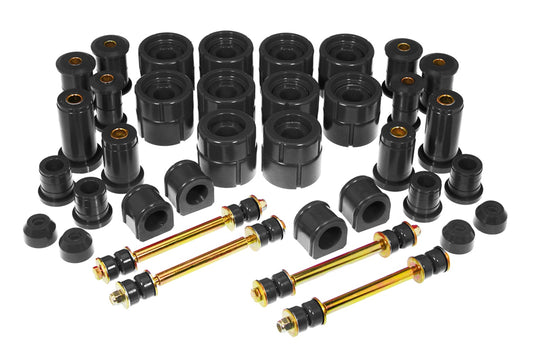 Black Prothane TOTAL KIT CHEVY BLAZER 4WD 92-94 7-2017-BL