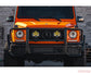 Mercedes-Benz G-Class W463 Brush Guard Light Bracket Kit w/Baja Designs Amber LP9 Sport LED Pod Driving/Combo VR-GW463-910-350013
